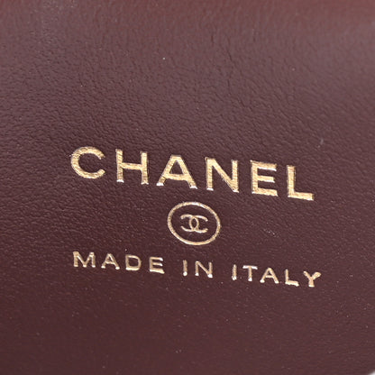 Chanel Caviar Quilted Small Vertical Coco Beauty Vanity Case With Chain Black 7 of 11