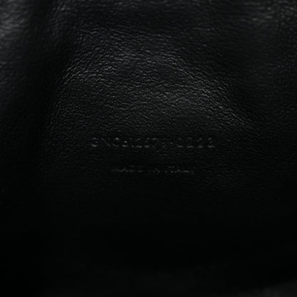 Saint Laurent Grain De Poudre Matelasse Monochrome Monogram Mini Lou Camera Bag Black 7 of 12
