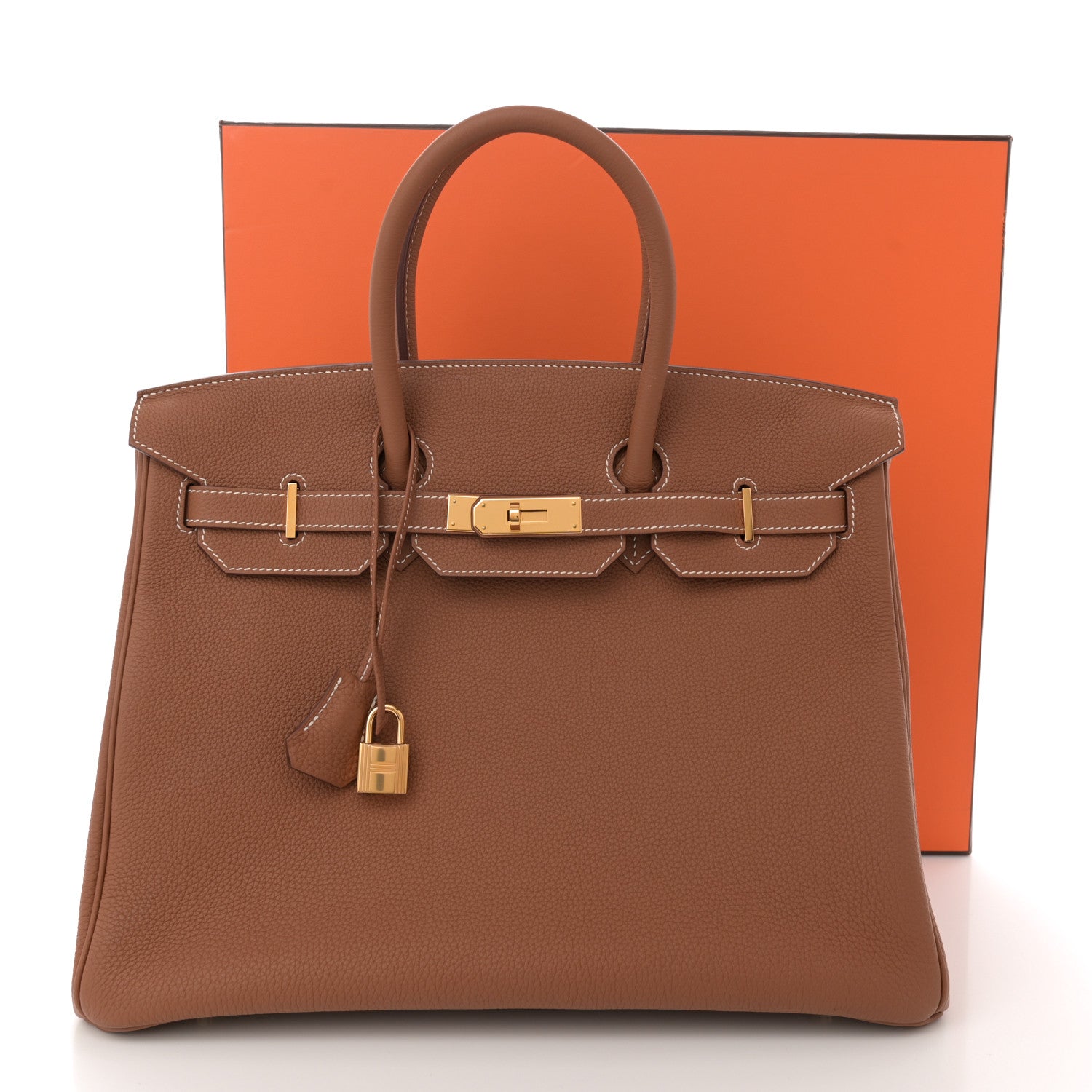 Hermes Togo BIRKIN 35 Gold 12 of 12