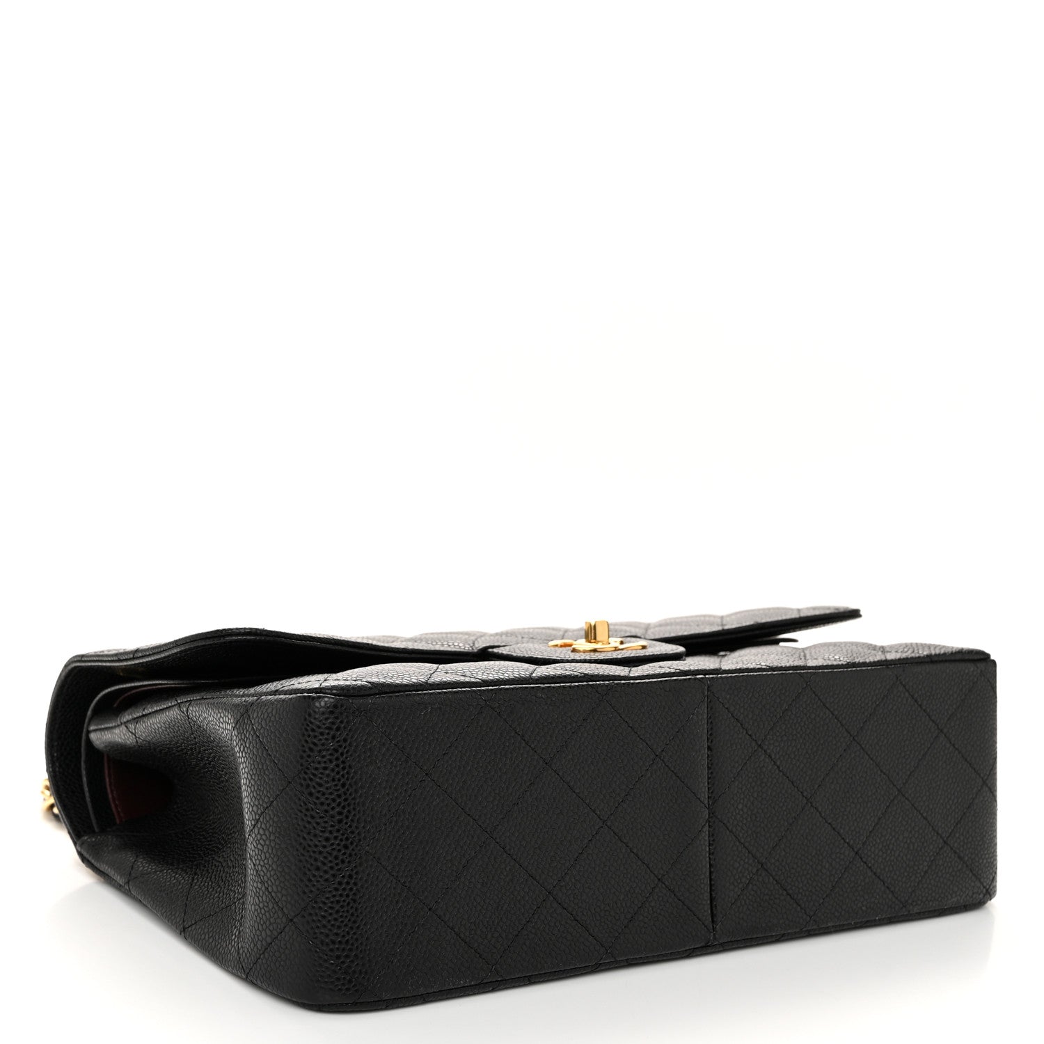 Chanel Caviar Quilted Jumbo Double Flap Black 4 of 11