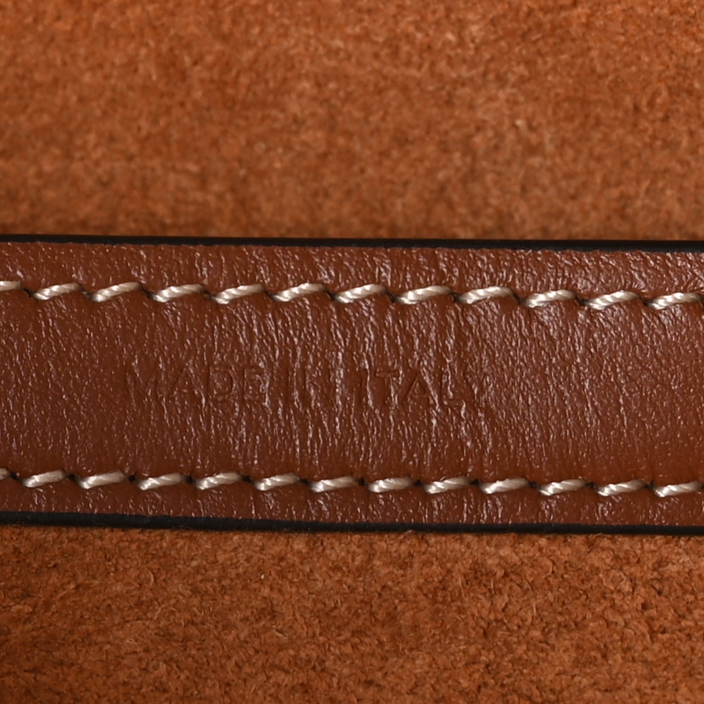 Smooth Calfskin Triomphe Small Boston Bag Tan