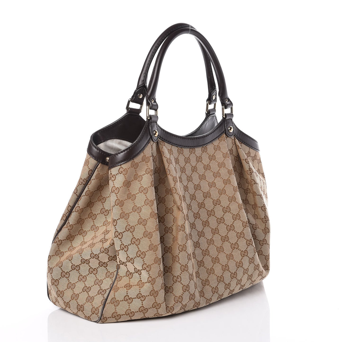 Monogram Large Sukey Tote Dark Brown