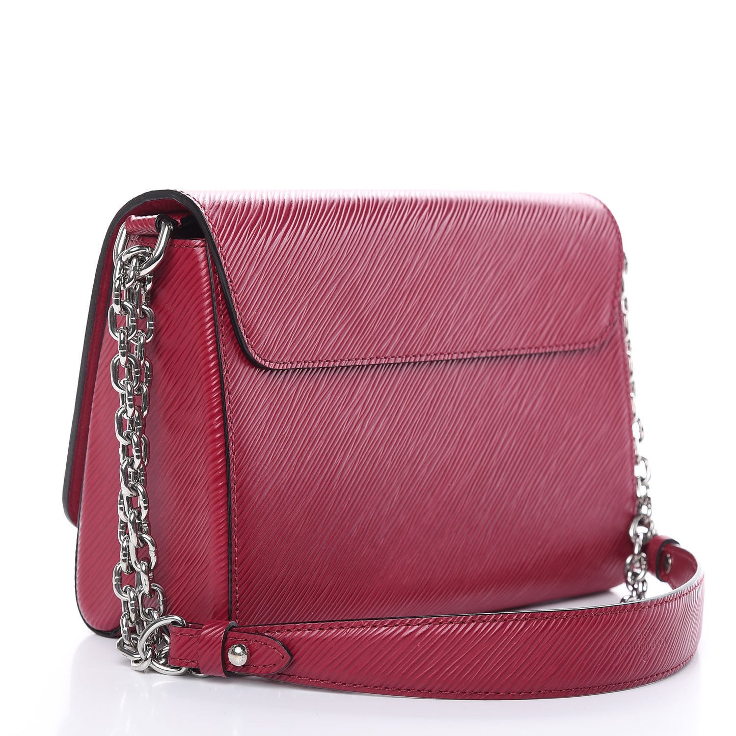 Epi Twist Shoulder Bag MM Fuchsia