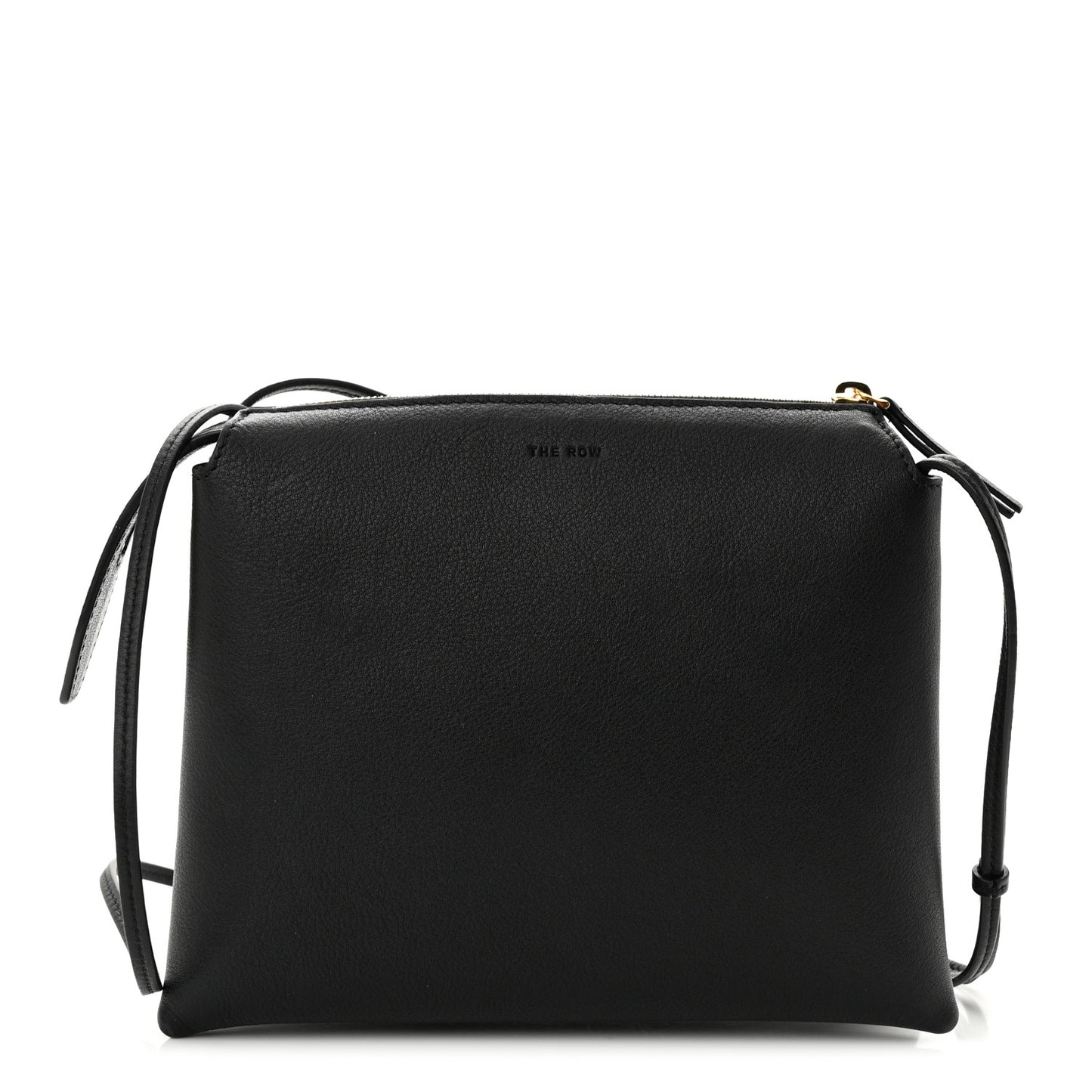 Grained Calfskin Mini Nu Twin Bag Black