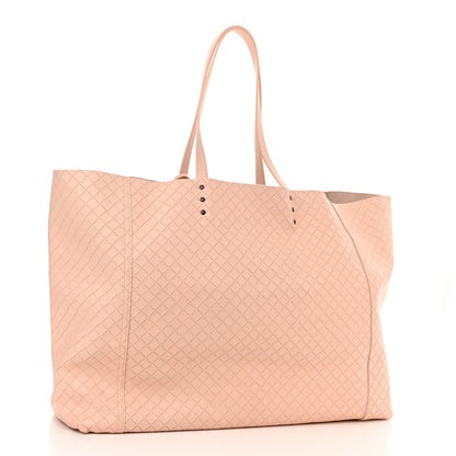 Bottega Veneta Nappa Intrecciomirage Butterfly Tote Pink 3 of 10