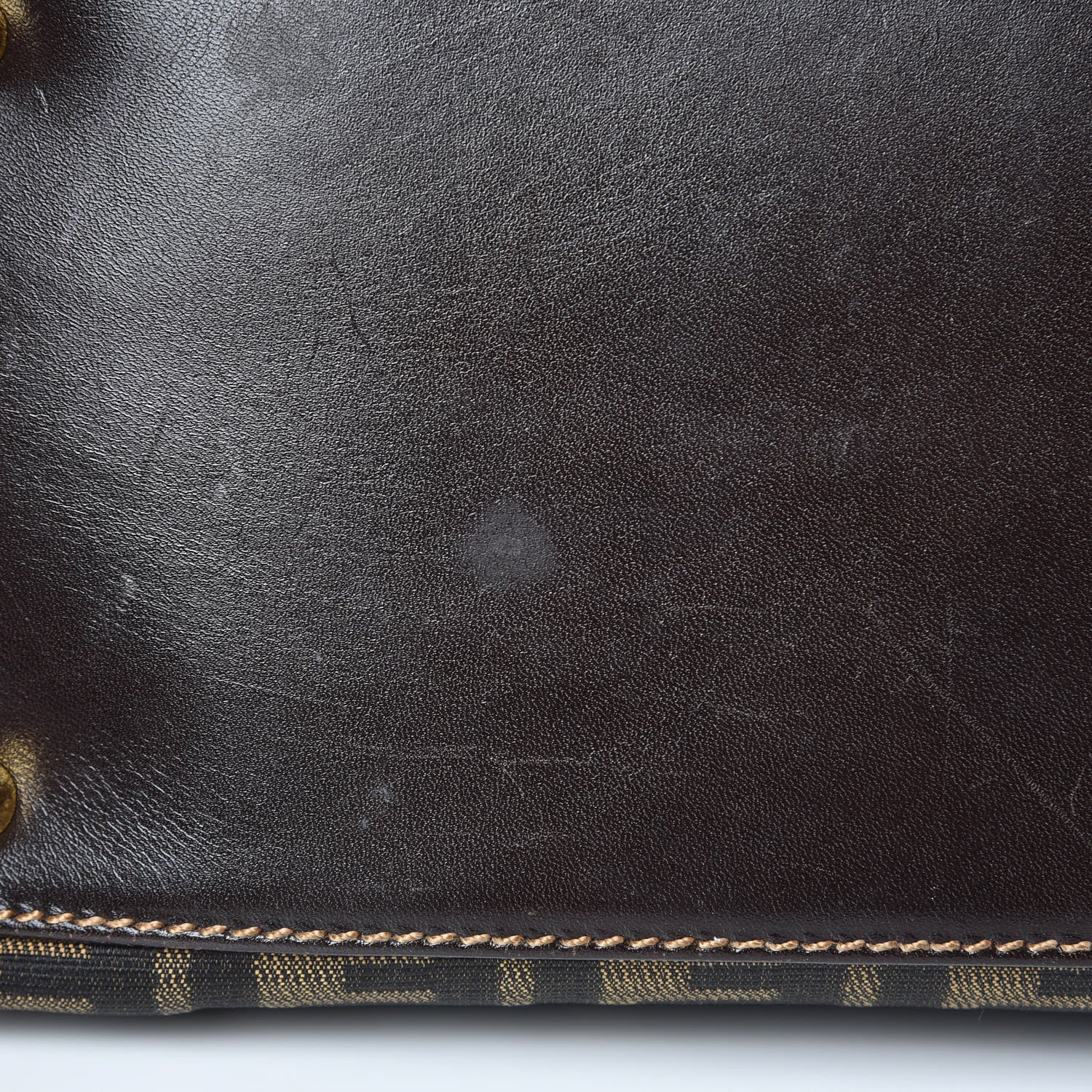 Fendi Zucca Tote Tobacco 11 of 15