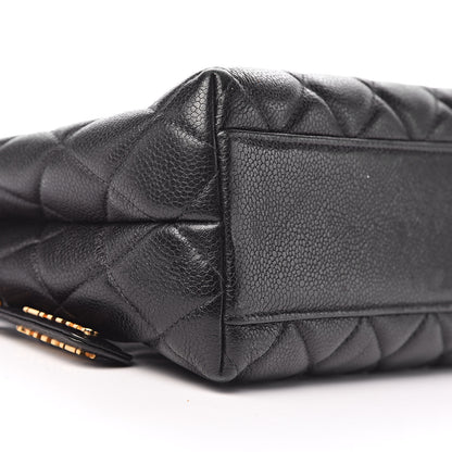 Chanel Caviar Quilted Shoulder Bag Black 9 of 10