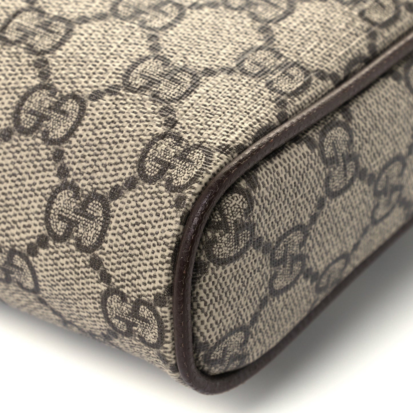 GG Supreme Monogram Web Small Ophidia Messenger Bag Brown