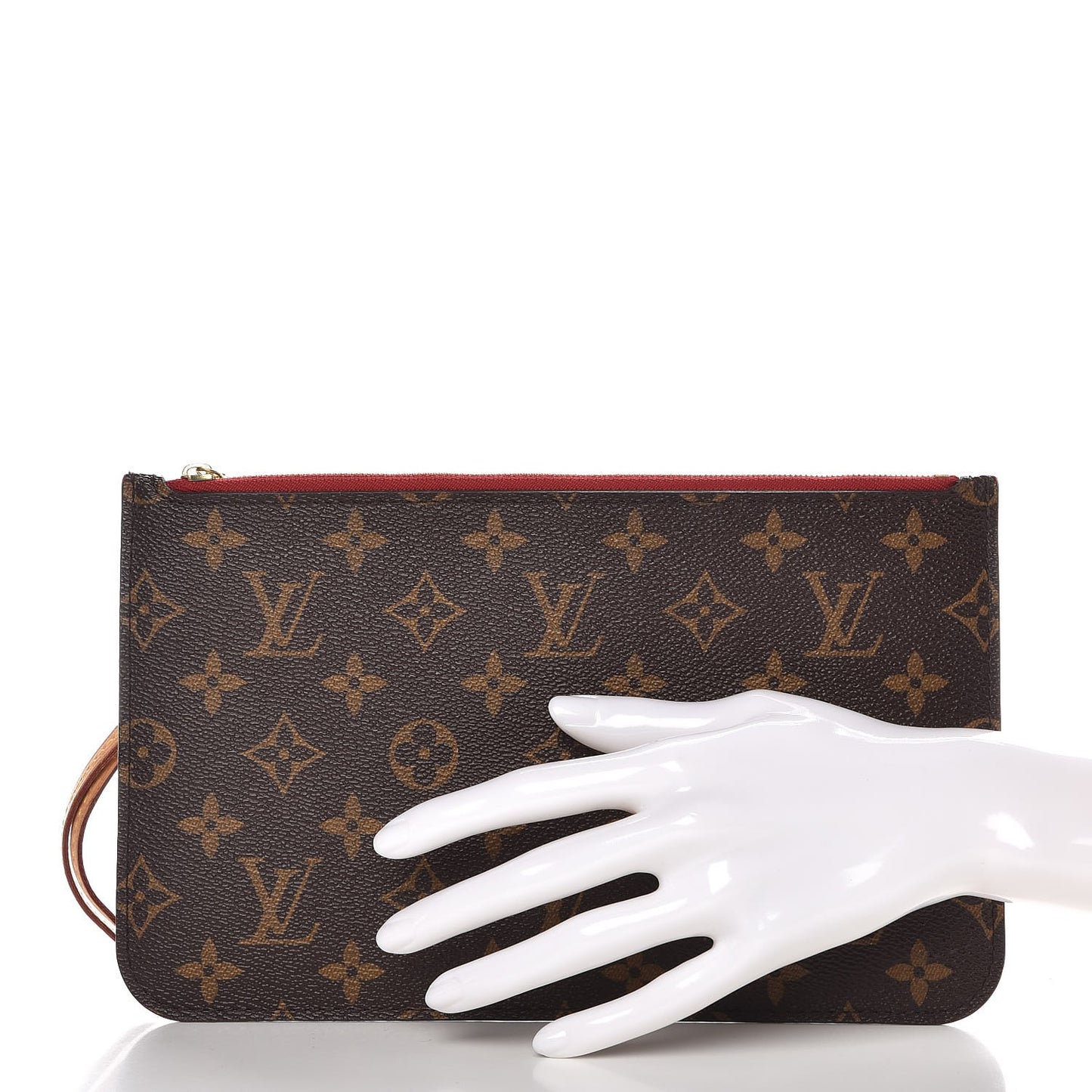 Monogram Neverfull MM GM Pochette Cherry