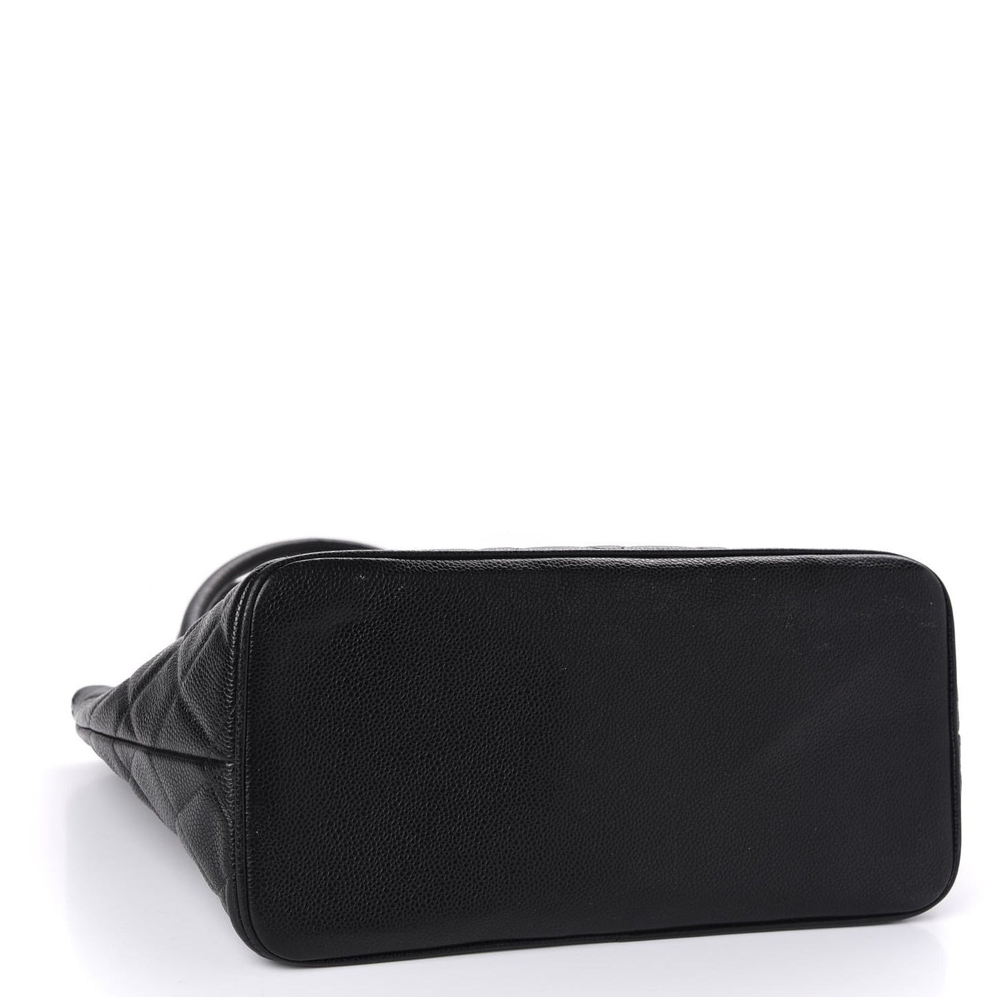 Caviar Quilted Medallion Tote Black