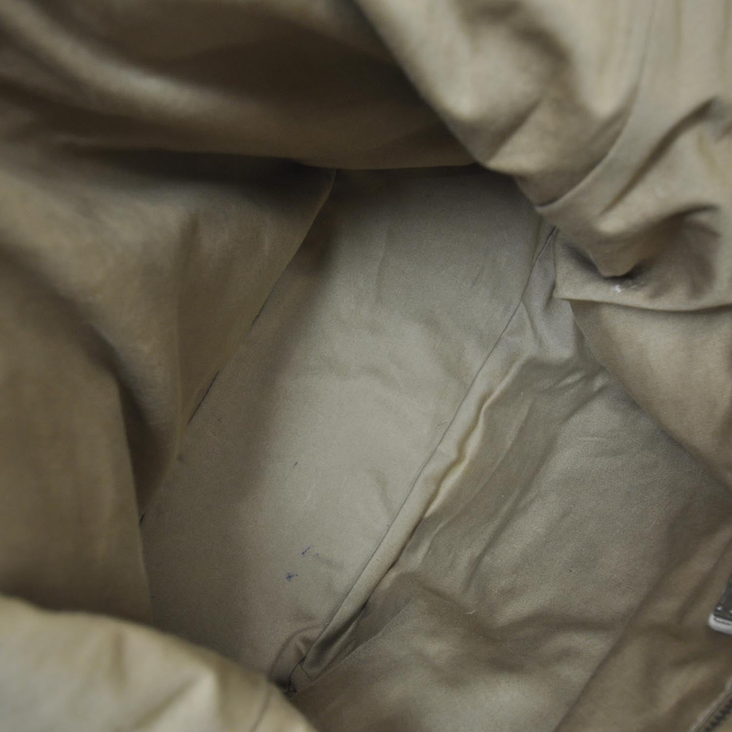 Miu Miu Lambskin Mesh Shoulder Bag White 6 of 9