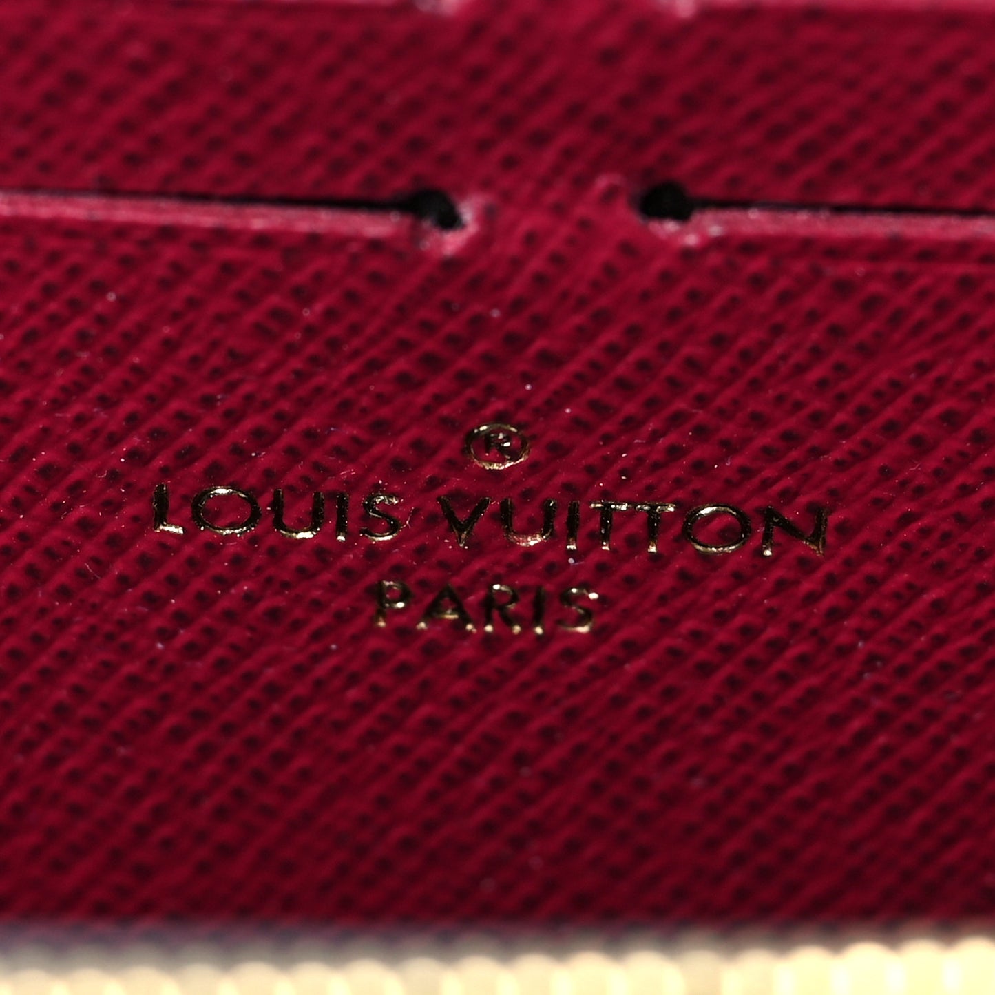 Monogram Clemence Wallet Fuchsia