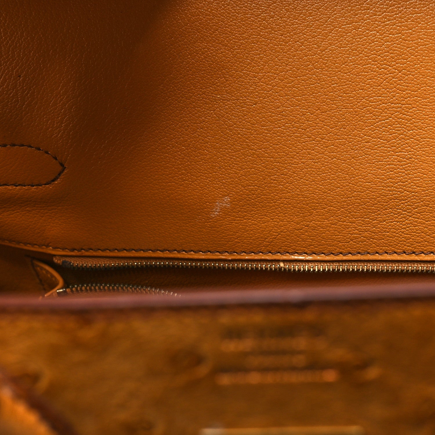 Hermes Ostrich HAC Birkin 32 Gold 14 of 14