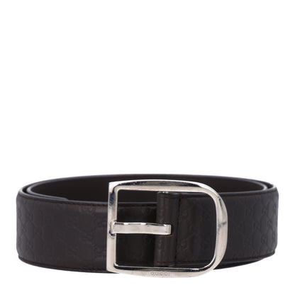 Gucci Soft Microguccissima 40mm Belt 75 30 Dark Brown 1 of 5