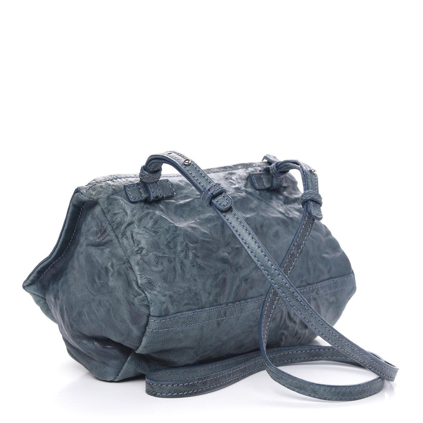 Tumbled Sheepskin Mini Pandora Mineral Blue