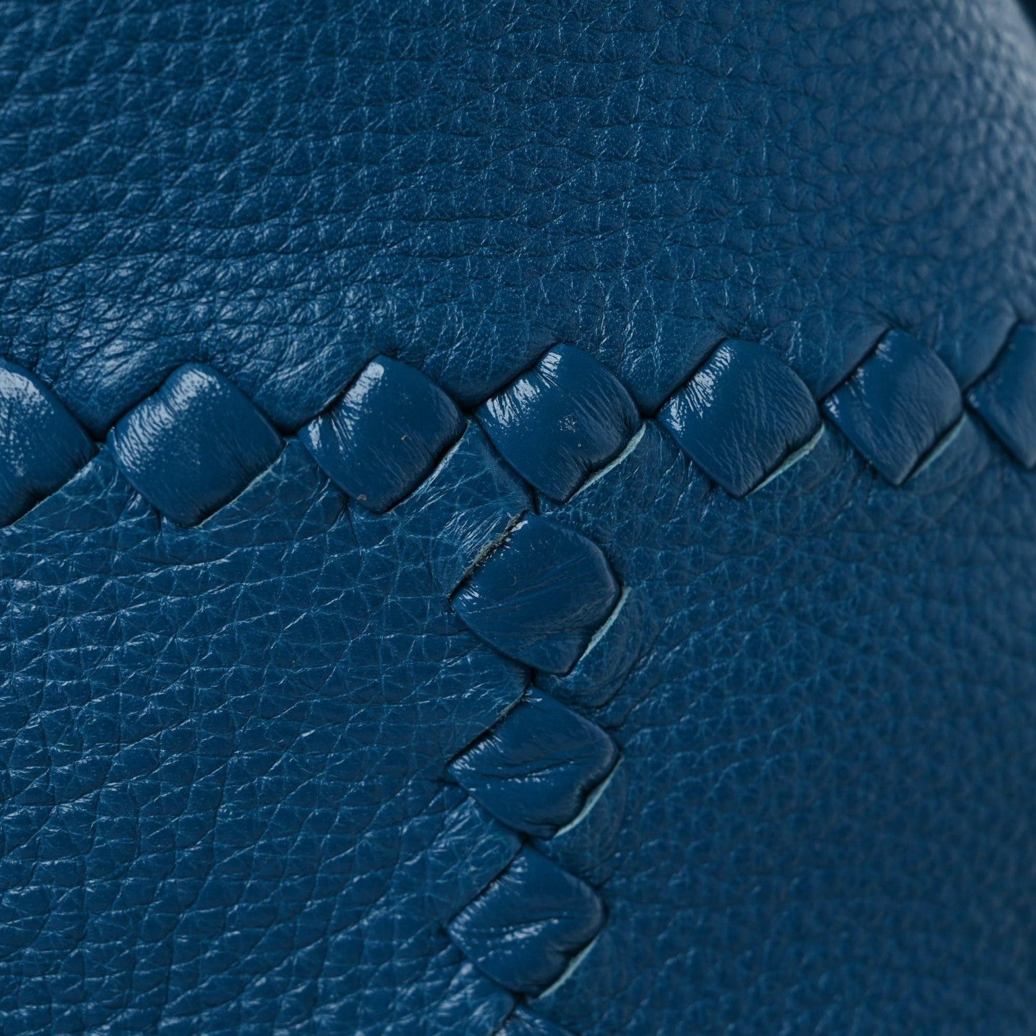 Bottega Veneta Washed Cervo Deerskin Large Hobo Blue 10 of 18