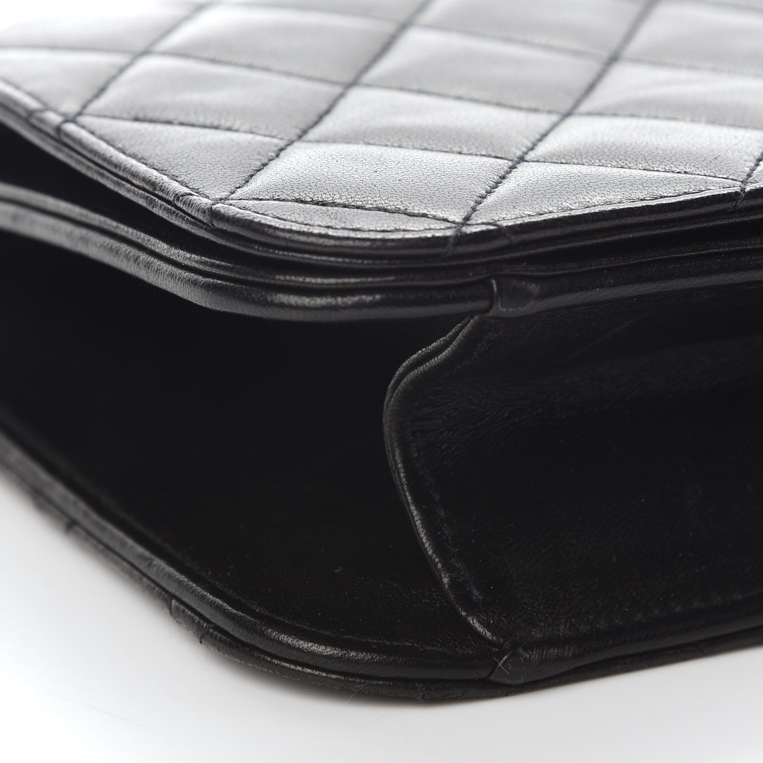 Chanel Lambskin Quilted Small Single Flap Black 8 of 11