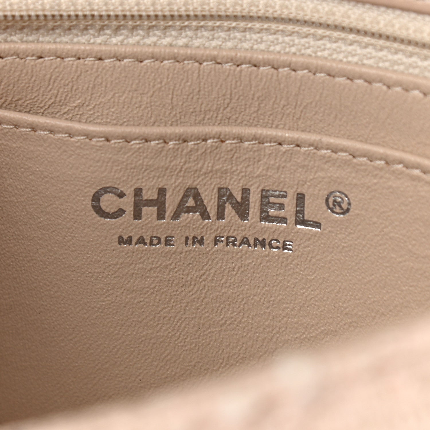 Chanel Tweed Quilted Mini Rectangular Flap Light Pink Black 6 of 10