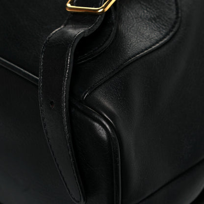 Gucci Calfskin Bamboo Backpack Black 12 of 15