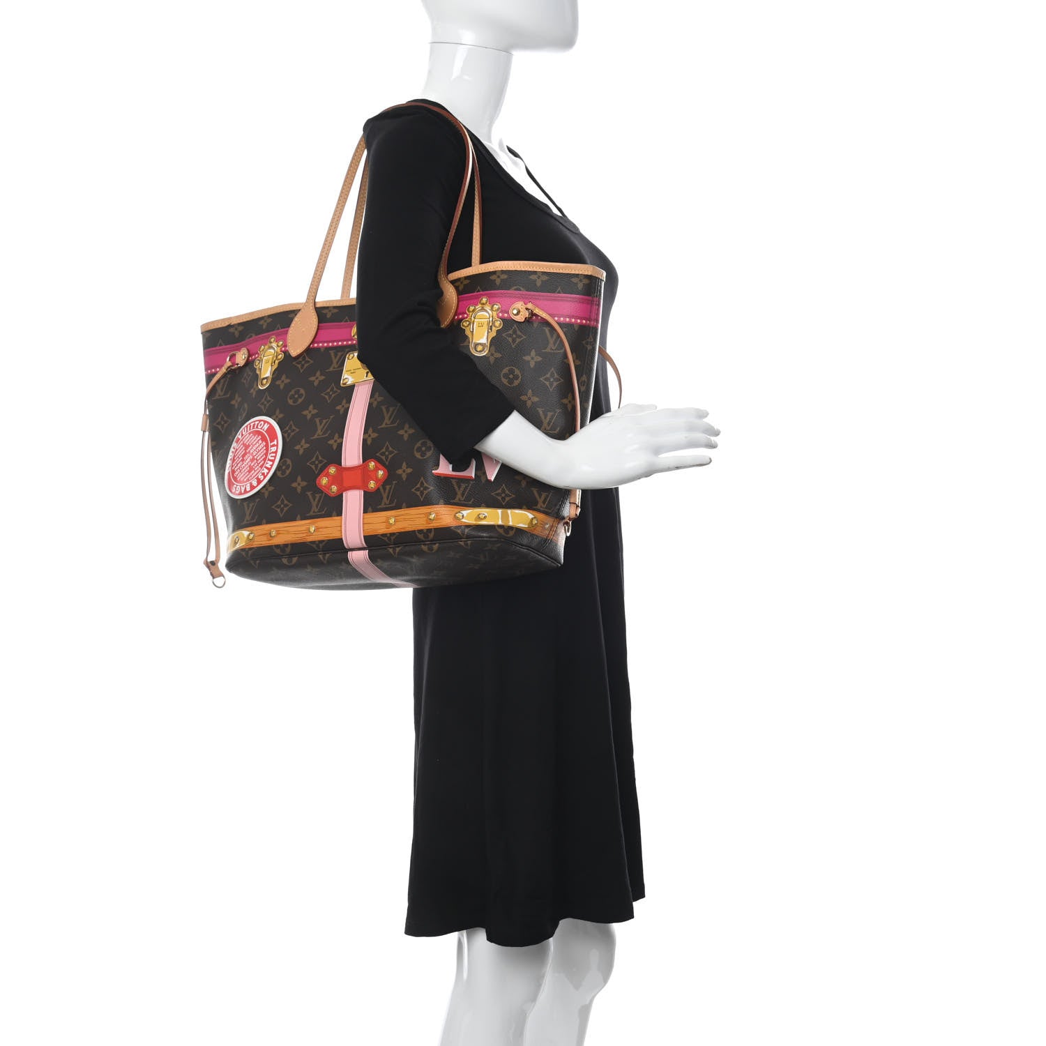 Louis Vuitton Monogram Summer Trunks Neo Neverfull MM 2 of 13