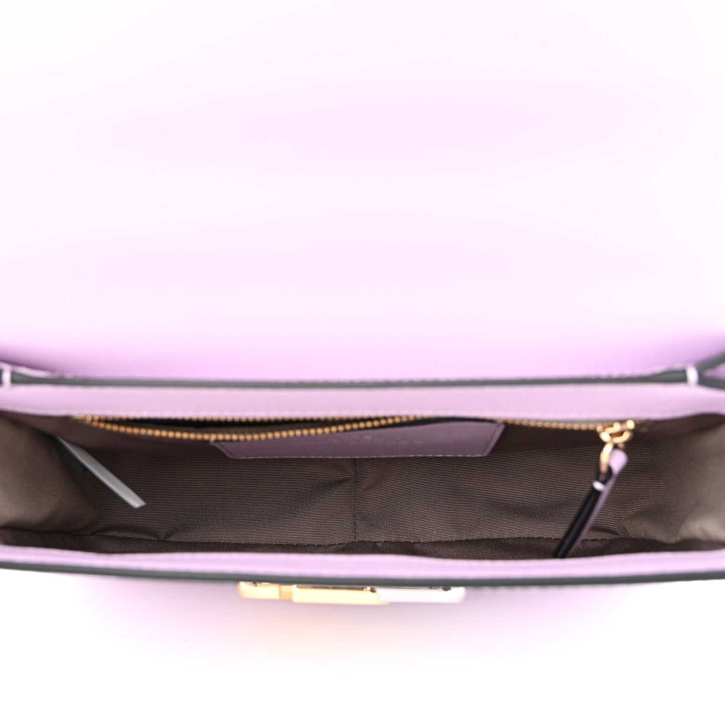 Textured Calfskin The J Link Shoulder Bag Orchid