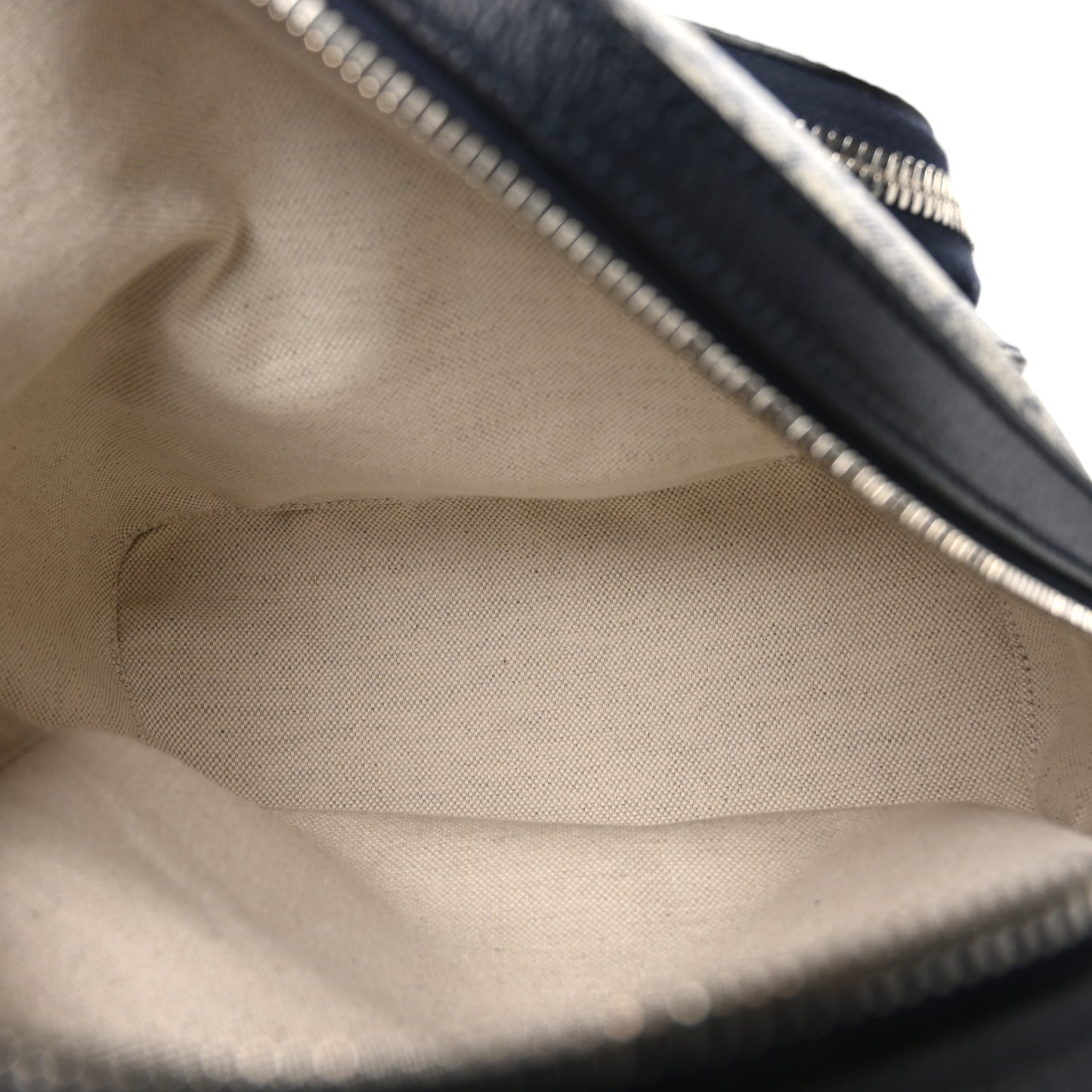 GG Supreme Monogram Textured Dollar Calfskin Web Small Ophidia Day Backpack Beige Blue Black