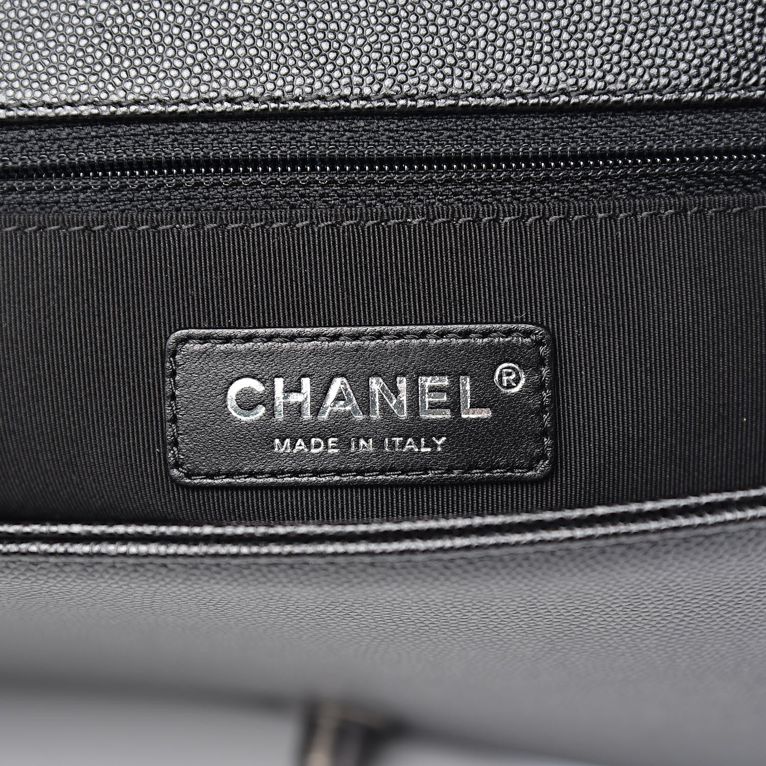 Chanel Caviar Quilted New Medium Boy Flap Black 6 of 11