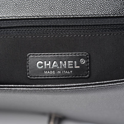 Chanel Caviar Quilted New Medium Boy Flap Black 6 of 11