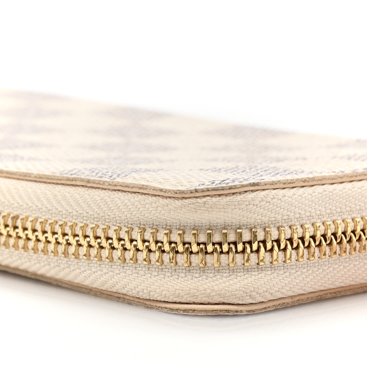 Louis Vuitton Damier Azur Clemence Wallet Rose Ballerine 11 of 12
