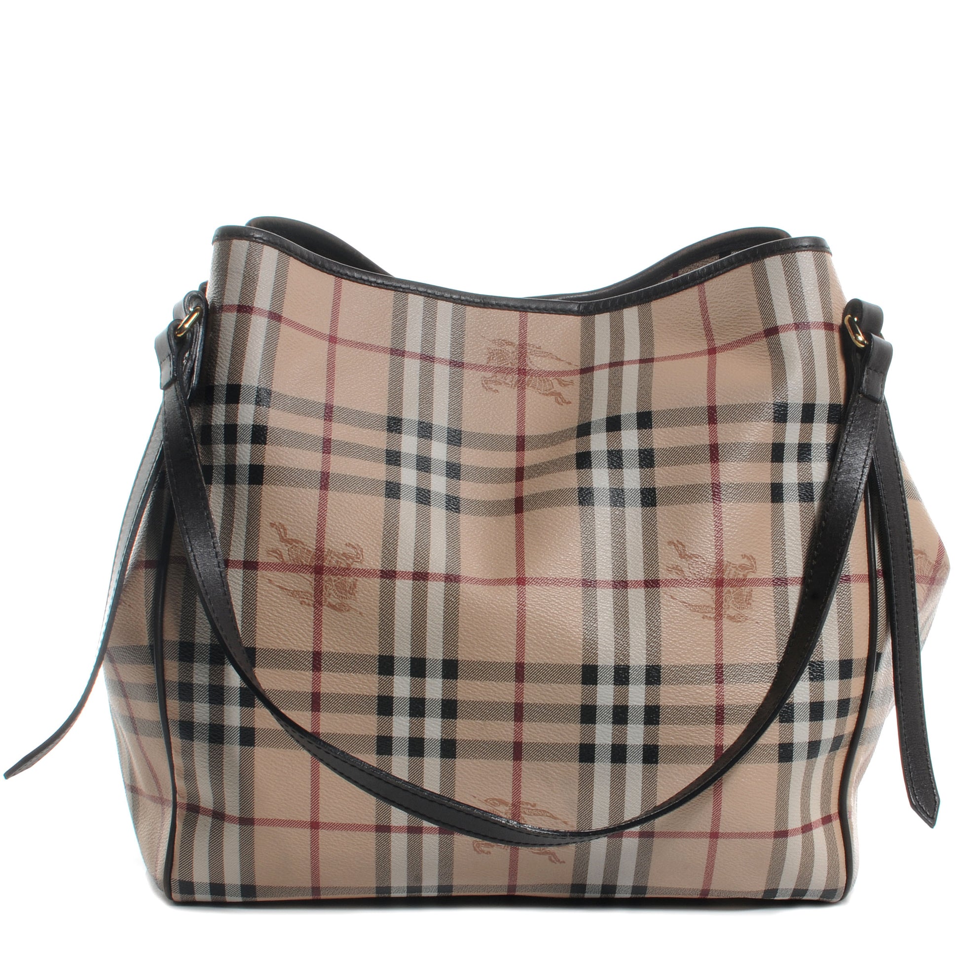 Burberry Haymarket Check Canterbury Hobo 1 of 8