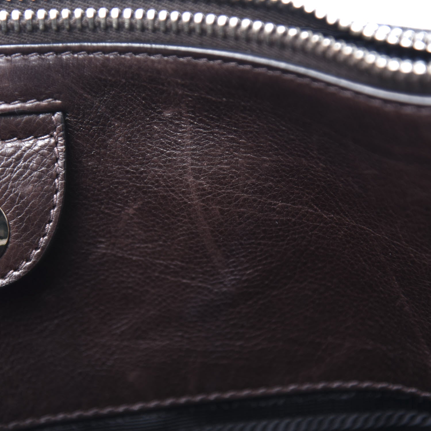 Prada Glace Calf Twin Pocket Tote Black 9 of 16