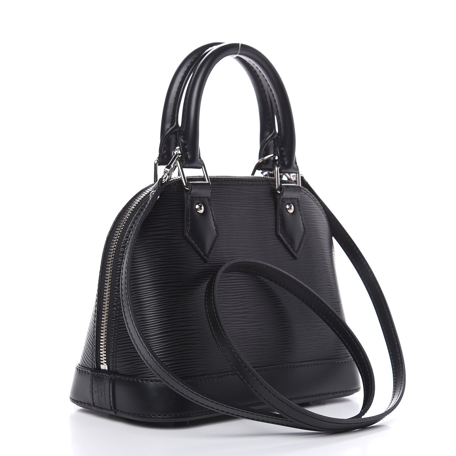 Louis Vuitton Epi Alma BB Black 3 of 9