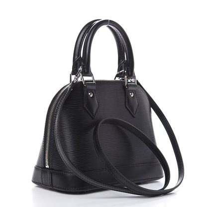 Louis Vuitton Epi Alma BB Black 3 of 9