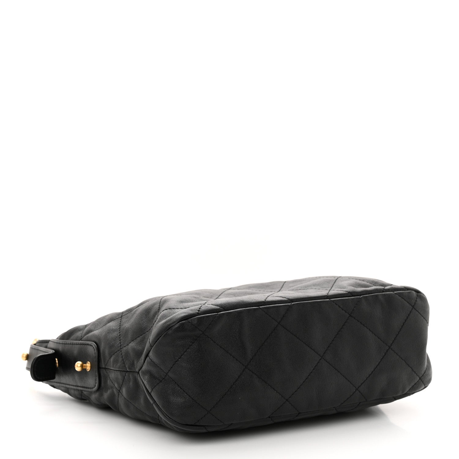 Chanel Calfskin Quilted Daily Hobo Black 4 of 11