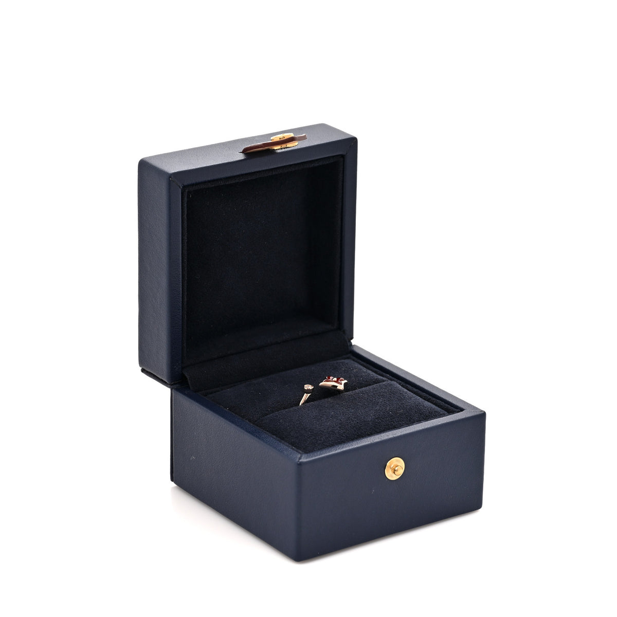 Louis Vuitton 18K Pink Gold Diamond Mother of Pearl Mini Color Blossom Star Ring 51 5.75 6 of 6