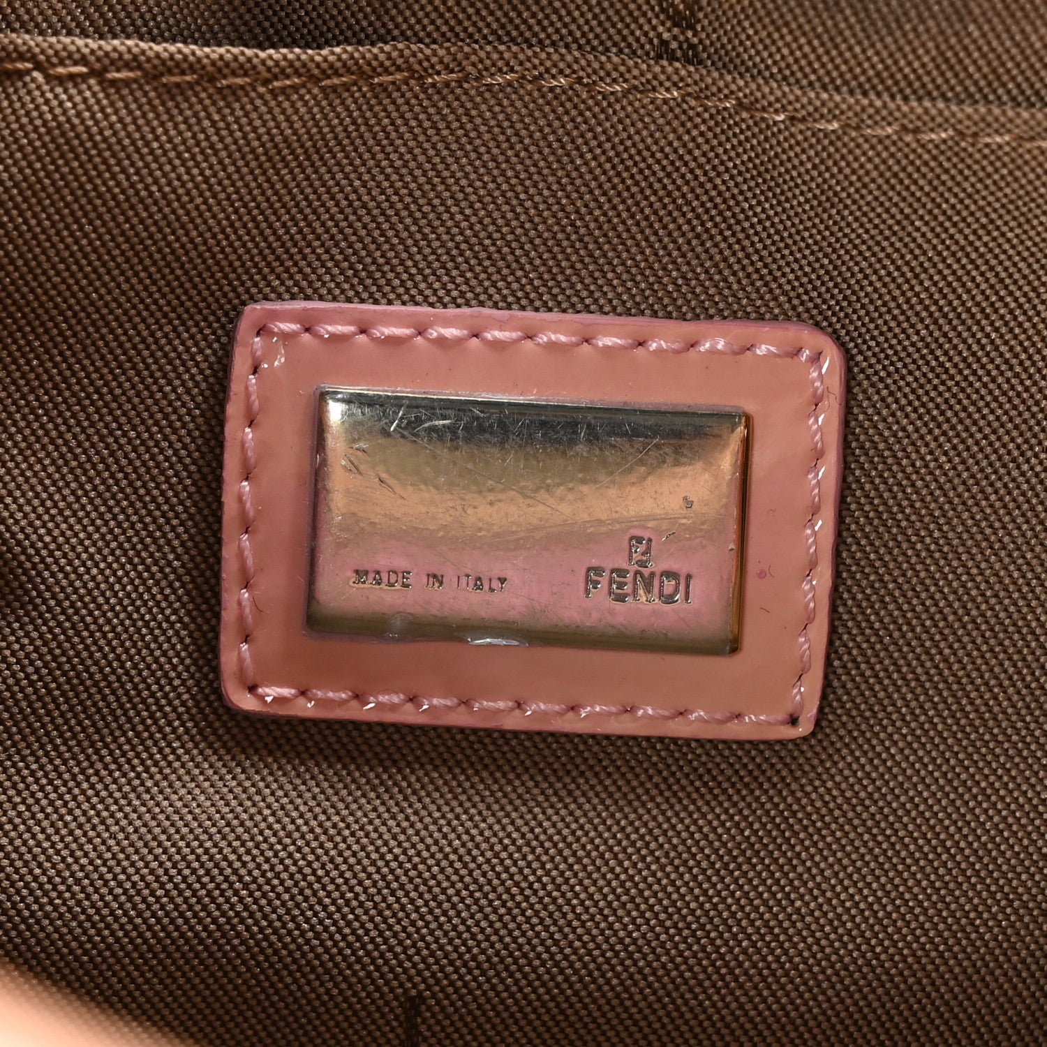 Fendi Patent Hobo Light Pink 6 of 11