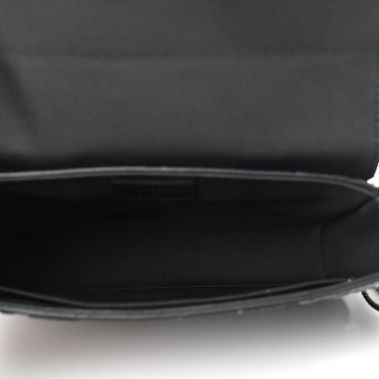 Louis Vuitton Monogram Seal Slingback Trunk Black 6 of 9