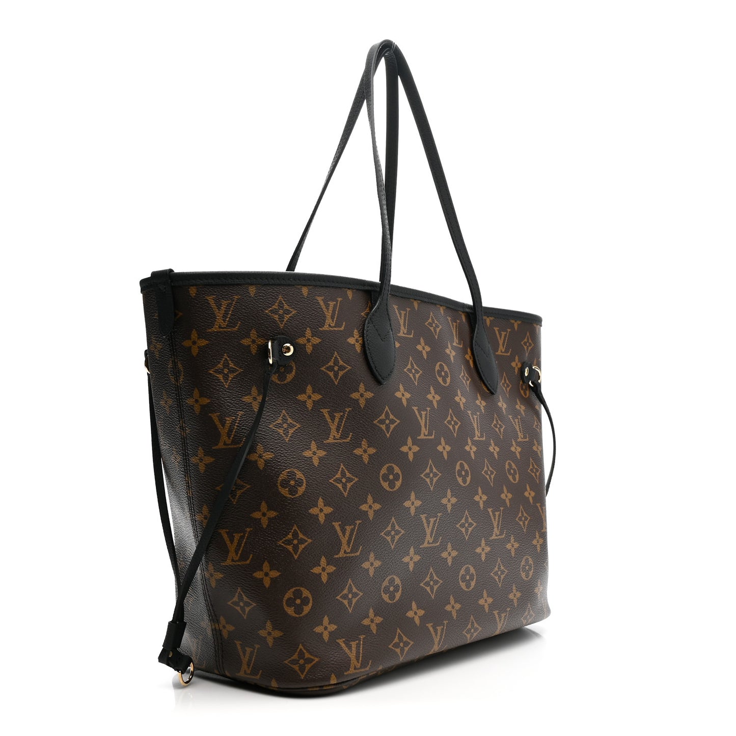 Monogram Calfskin Neo Neverfull Inside Out MM Black