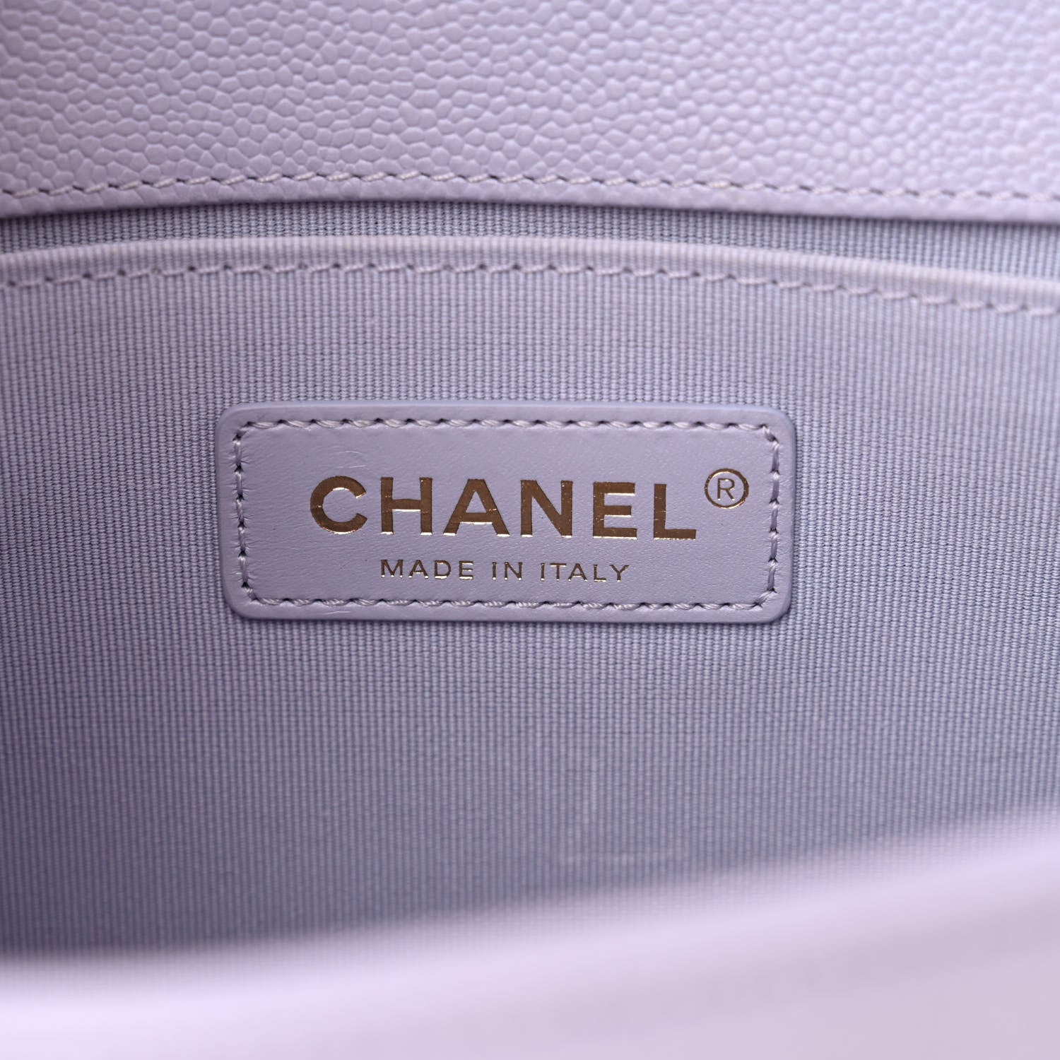 Chanel Caviar Quilted Medium Boy Flap Light Purple 6 of 11