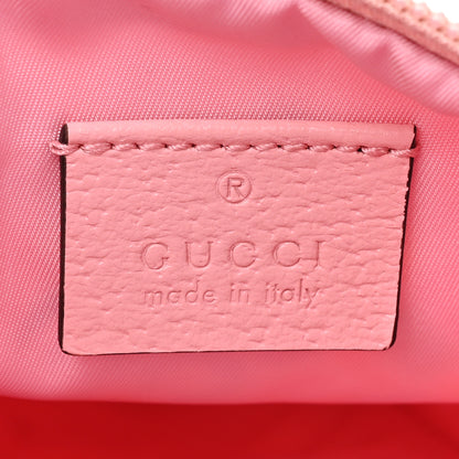 Gucci X THE NORTH FACE Econyl Nylon Barrel Shoulder Bag Ivory Turquoise Wild Rose 7 of 10