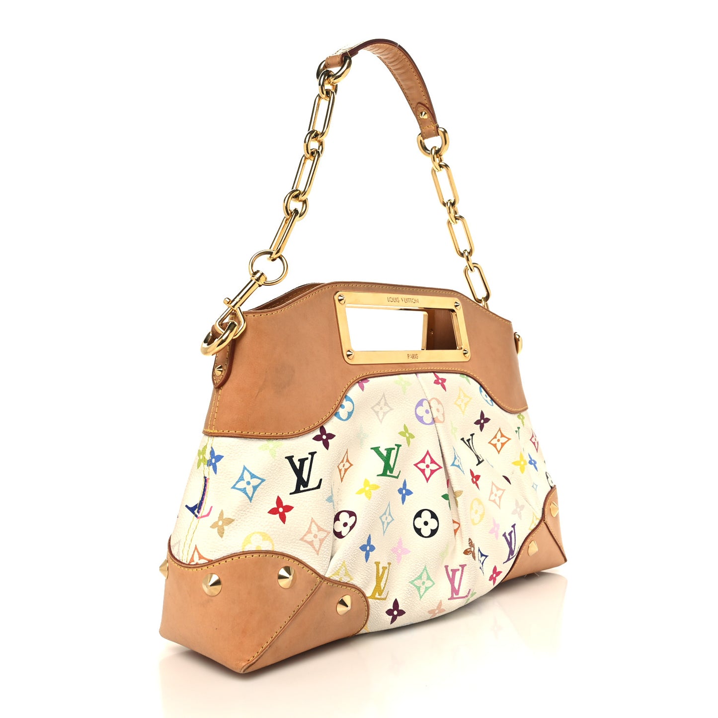 Monogram Multicolor Judy MM White