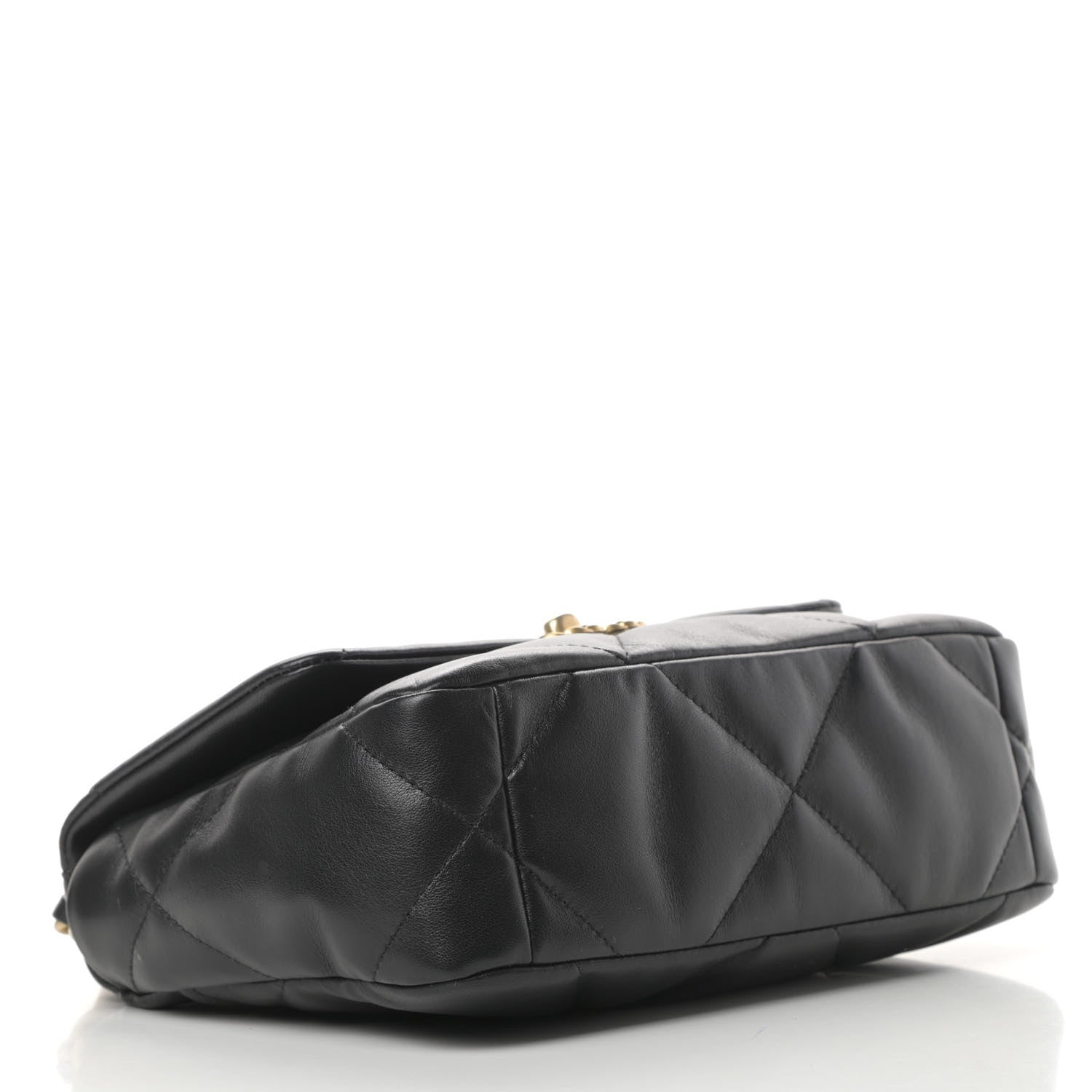 Chanel Lambskin Quilted Medium Chanel 19 Flap Black 4 of 15