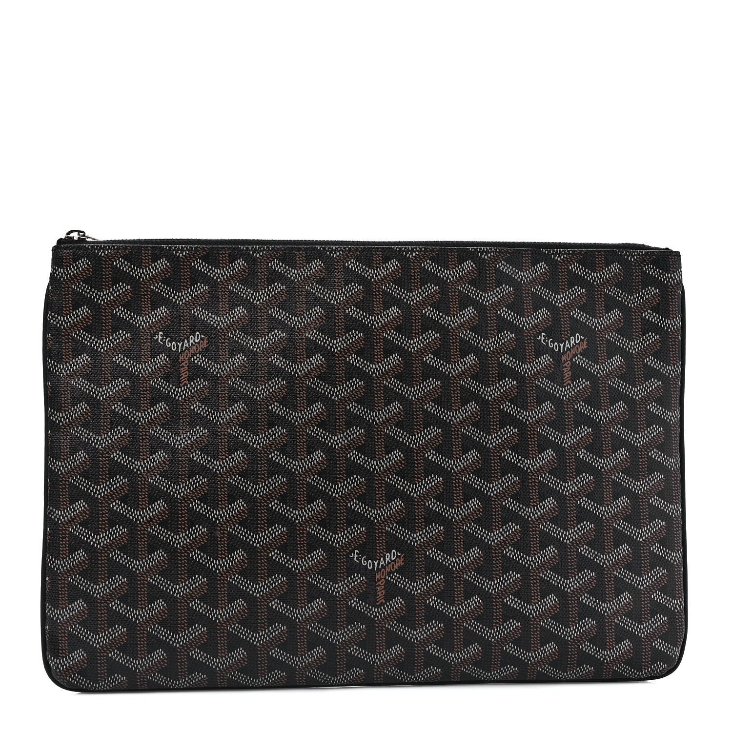 Goyard Goyardine Senat Pochette MM Black 1 of 6