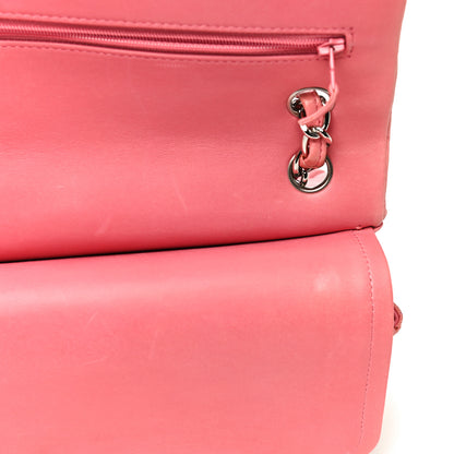 Chanel Lambskin Quilted Jumbo Double Flap Pink 13 of 29
