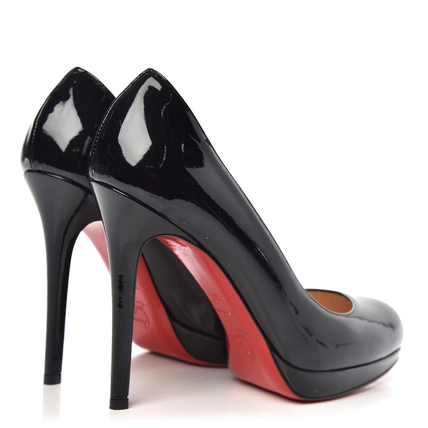 Christian Louboutin Patent New Simple 120 Pumps 37 Black 4 of 8