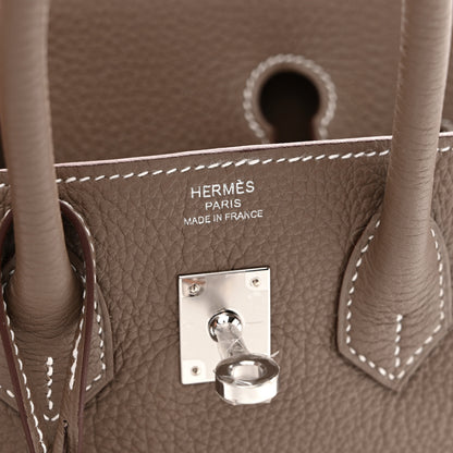 Hermes Togo Birkin 25 Etoupe 6 of 11