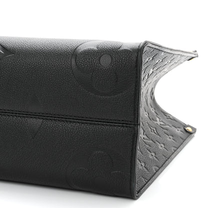Louis Vuitton Empreinte Monogram Giant Onthego MM Black 9 of 9