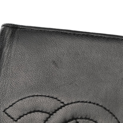 Chanel Lambskin Timeless CC Card Holder Wallet Black 8 of 10