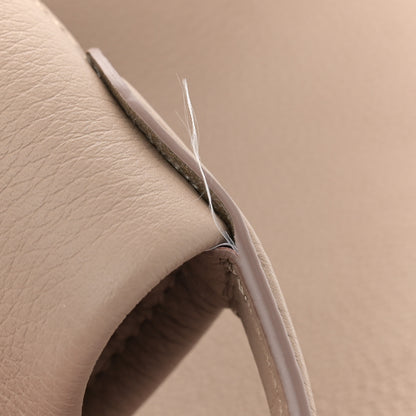 The Row Grained Calfskin Medium N/S Park Tote Dark Taupe 11 of 11