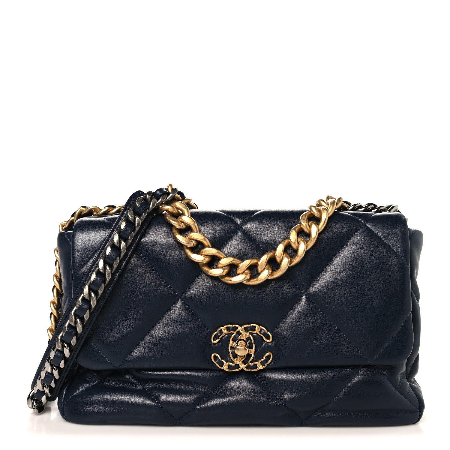 CHANEL ネイビー キルティング バッグ image_b50101bc-8982-4e15-acd4-